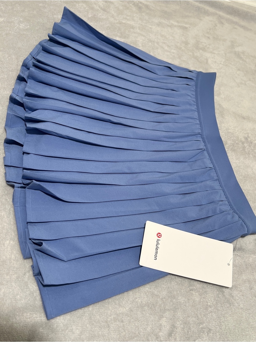 NWT!! Lululemon High-Rise Pleated Tennis Skirt Color Prep Blue. Size 10!! - Picture 10 of 16